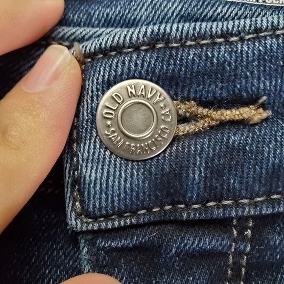 Old Navy Jeans Women’s Size 16 Blue Rockstar Super Skinny Stretch Denim - Picture 8 of 10